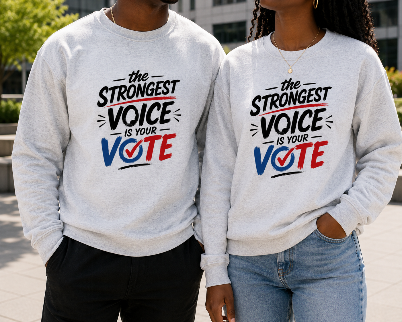 Strongest Voice Lightweight Crewneck